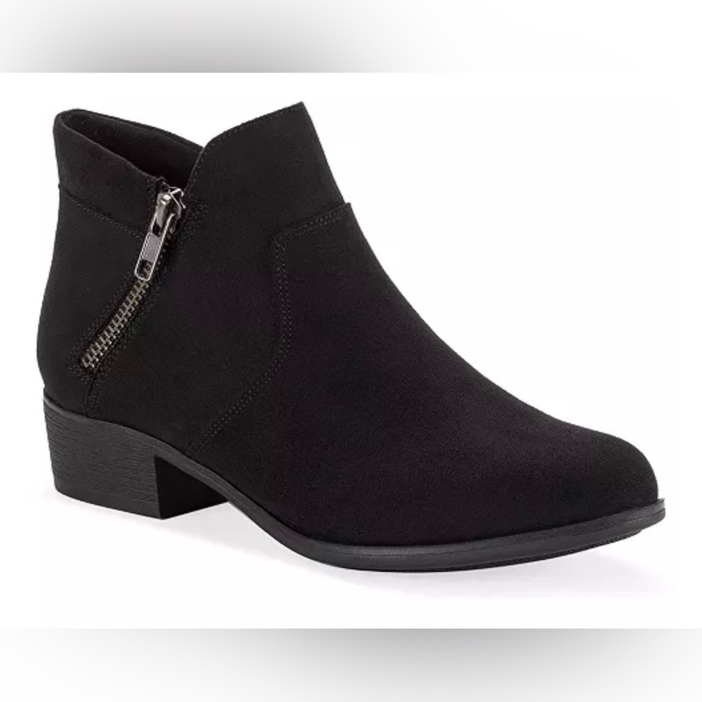 New Sun + Stone
Women's Adelinee Double Zip Ankle Booties 8